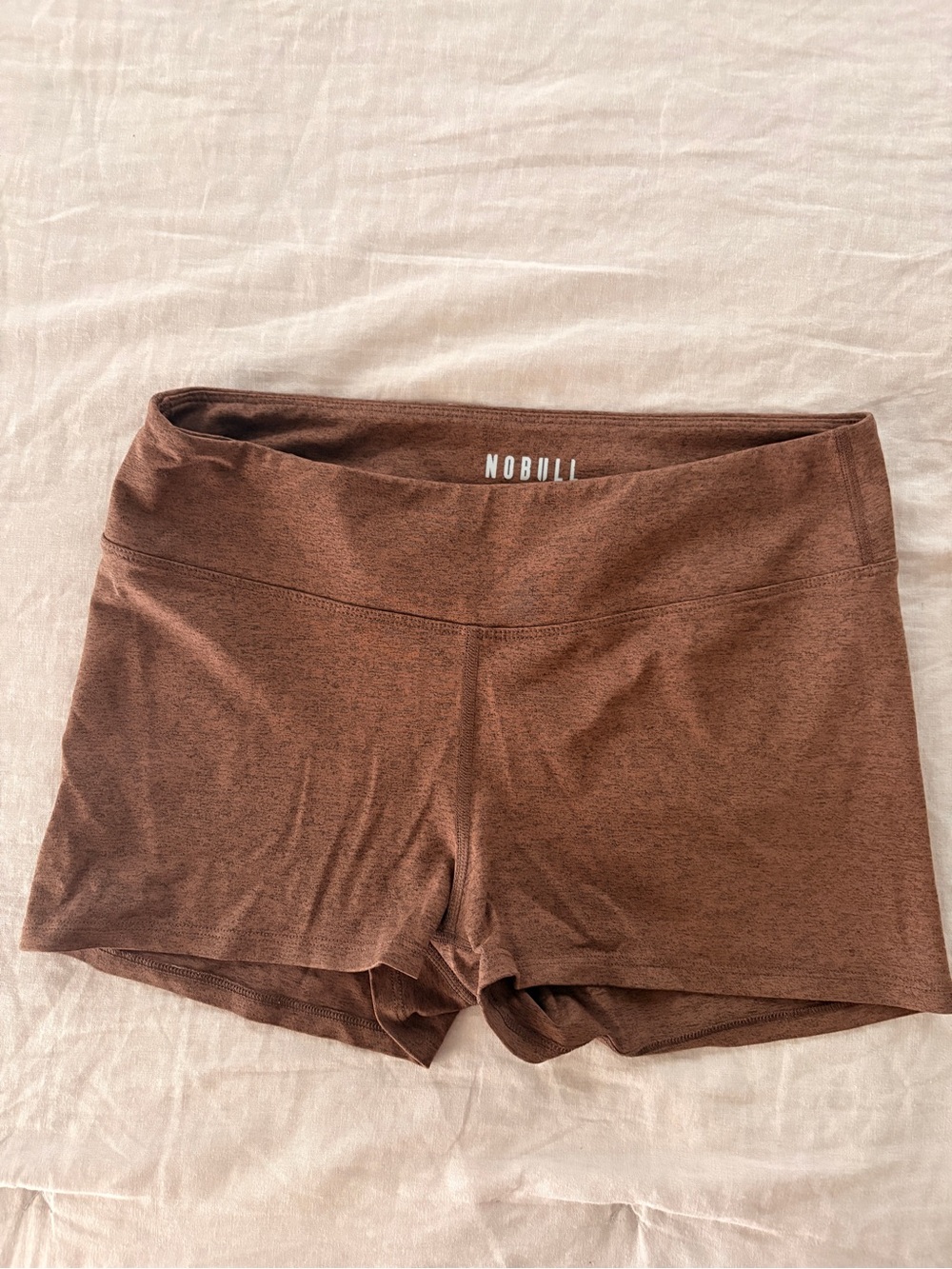 NOBULL Women's Chocolate Brown Training Shorts